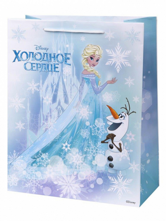 Пакет подарочный "Холодное сердце. Милый Олаф"